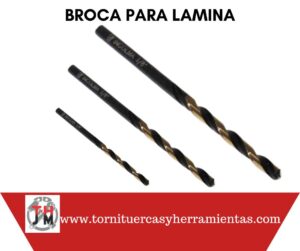 broca para lamina