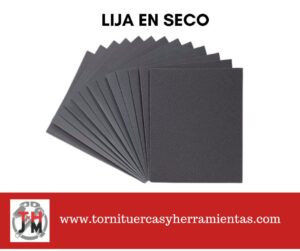 lija en seco