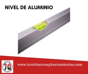nivel de aluminio